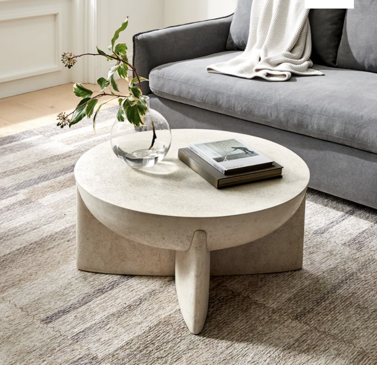 round coffee table west elm
affordable