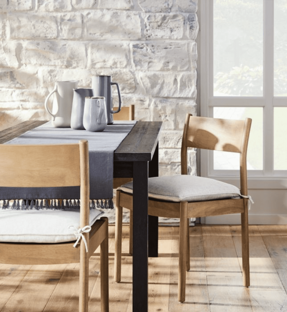 Wood Dining Chair with Cushion - Hearth & Hand™ with Magnolia - 129.99$ target affordable dining chairs