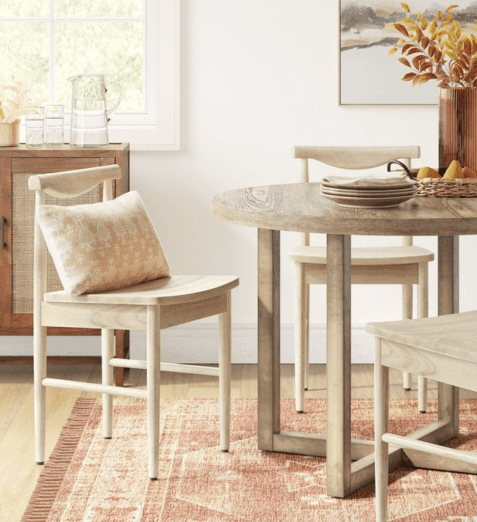 Biscoe Value Wood Dining Chair - Threshold™ - 70$ Target affordable dining chairs