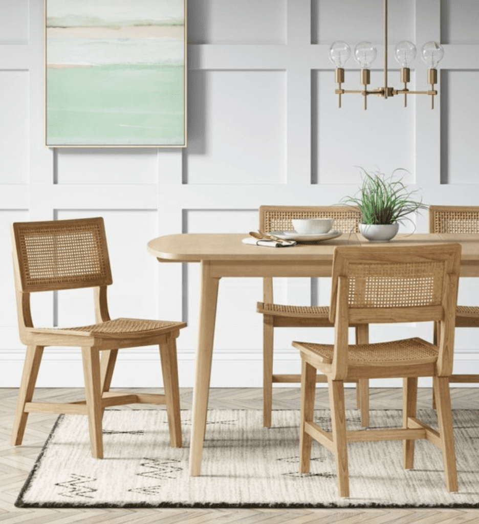 Tormod Backed Cane Dining Chair - Project 62™ - 110$ affordable dining chairs target