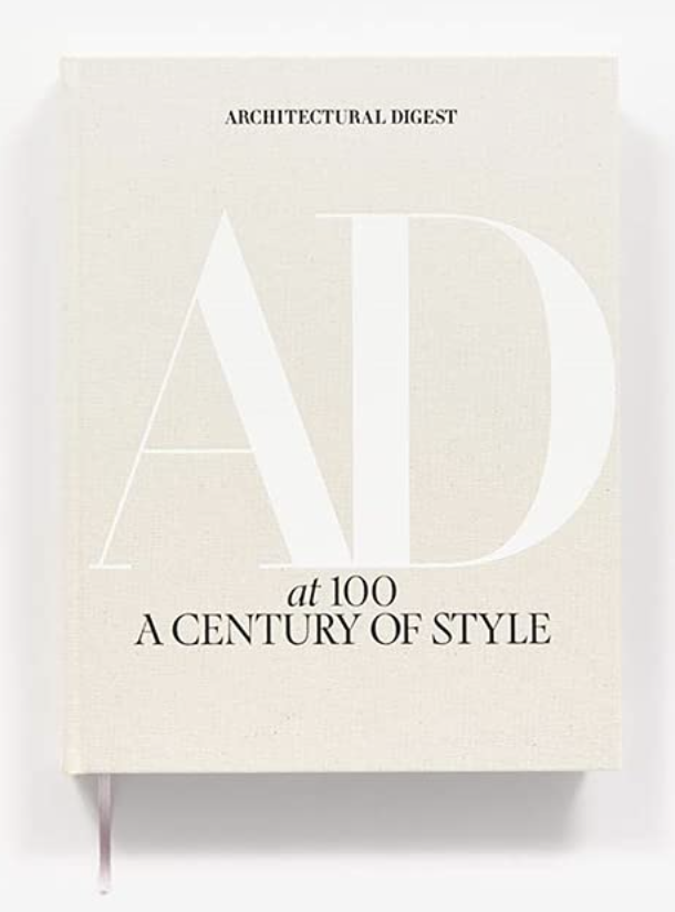 Architectural Digest at 100: A Century of Style coffee table books brooklyn interior designer