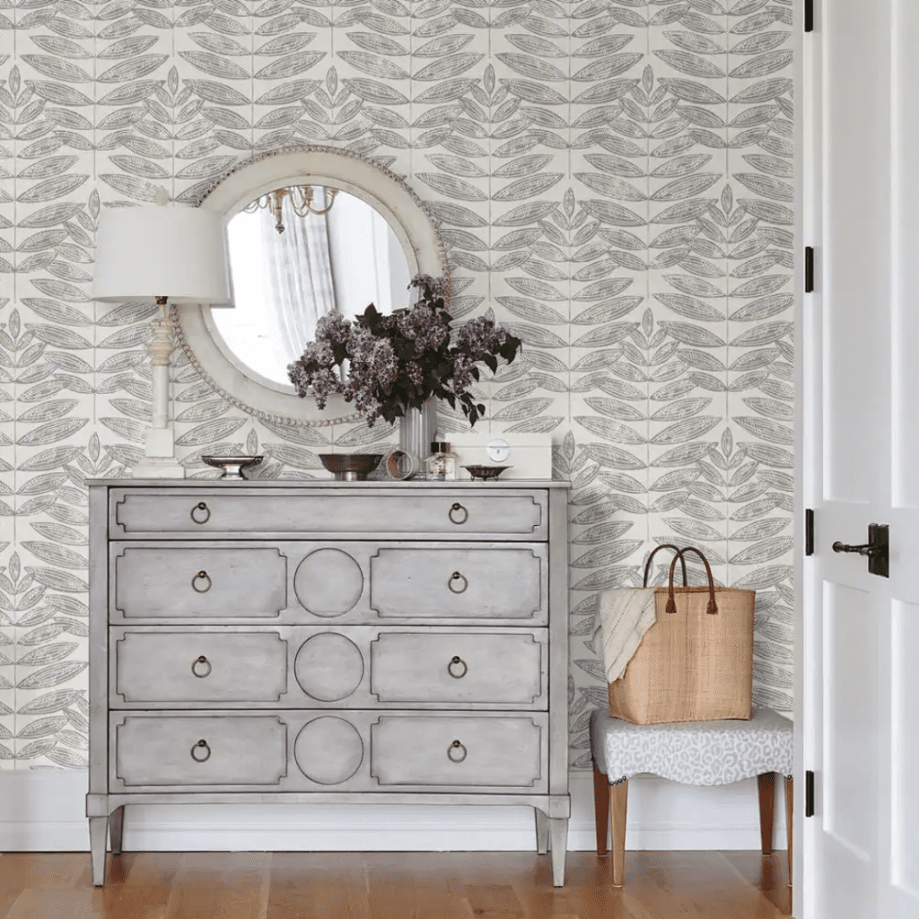 Greys vinyl peel and stick wallpaper - The Home Depot brooklyn interior designer