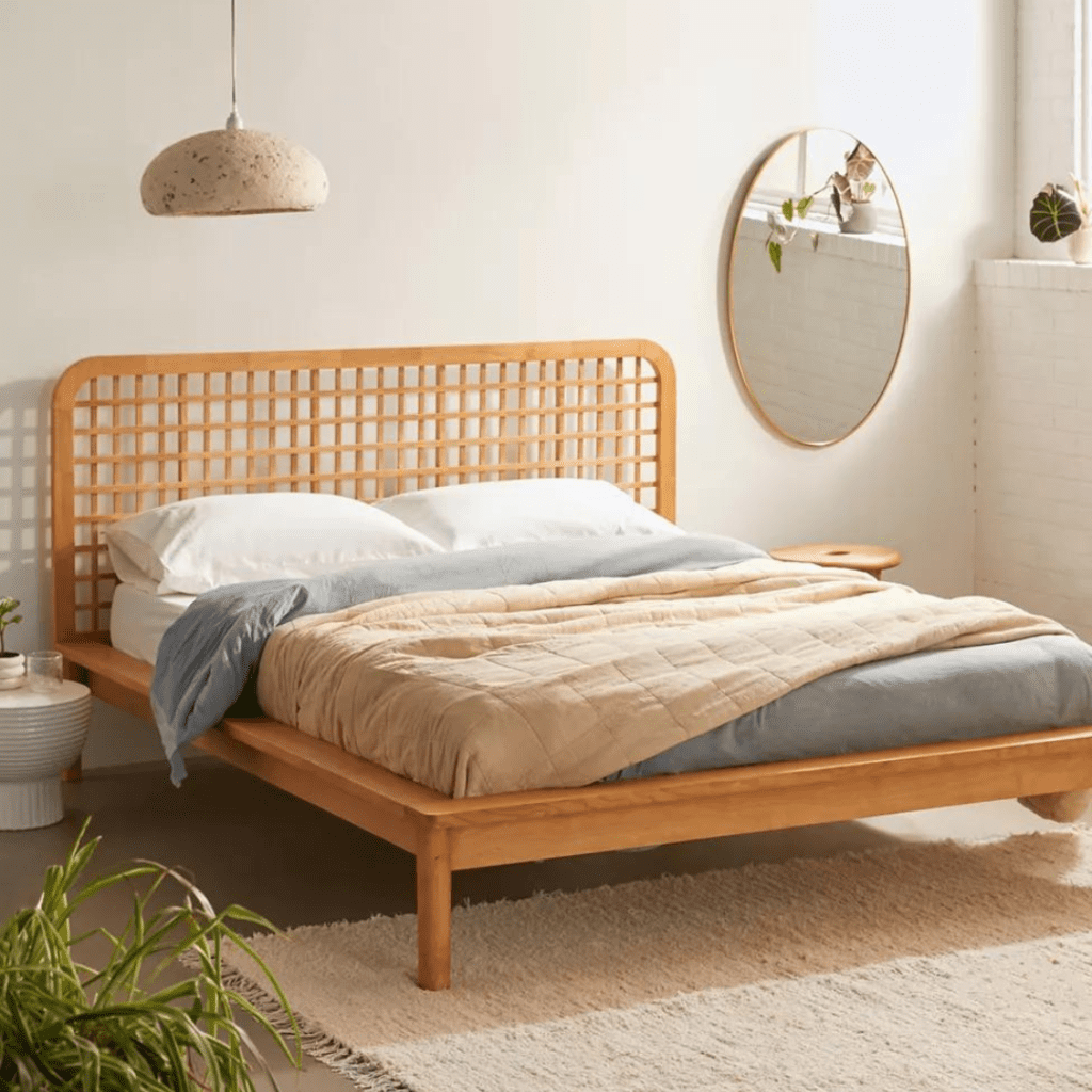 Nyla Platform bed urban outfitters brooklyn interior designer