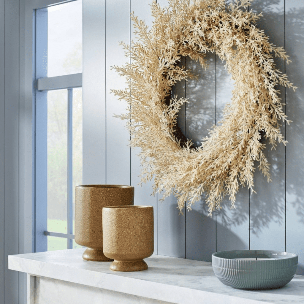 XL Grass Wreath studio mcgee target brooklyn interior designer
