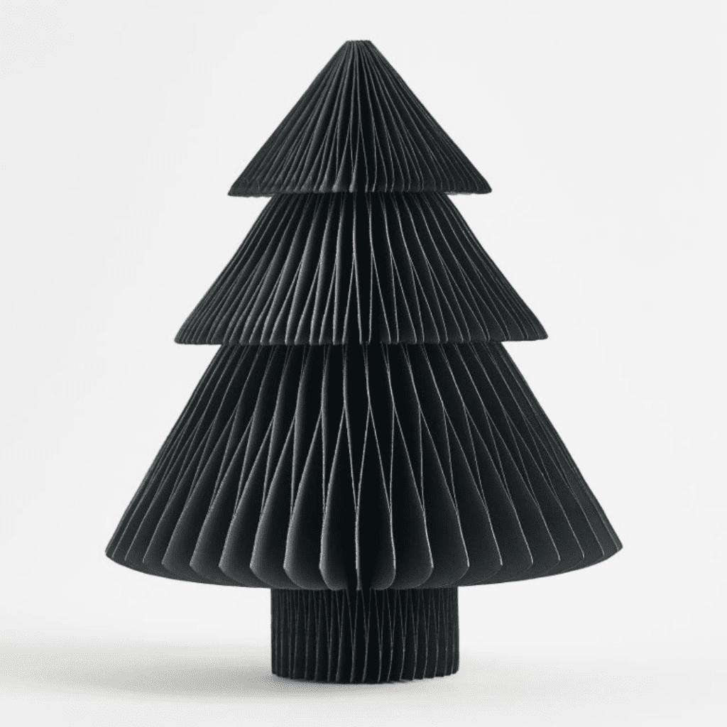Paper Christmas Tree h&m home brooklyn interior designer