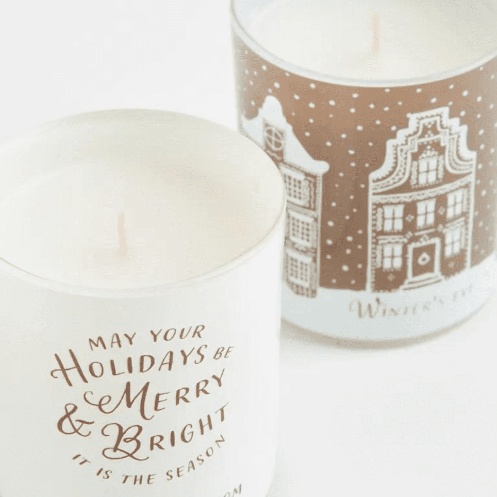 2-pack Scented Candles in Gift Box h&m home brooklyn interior designer